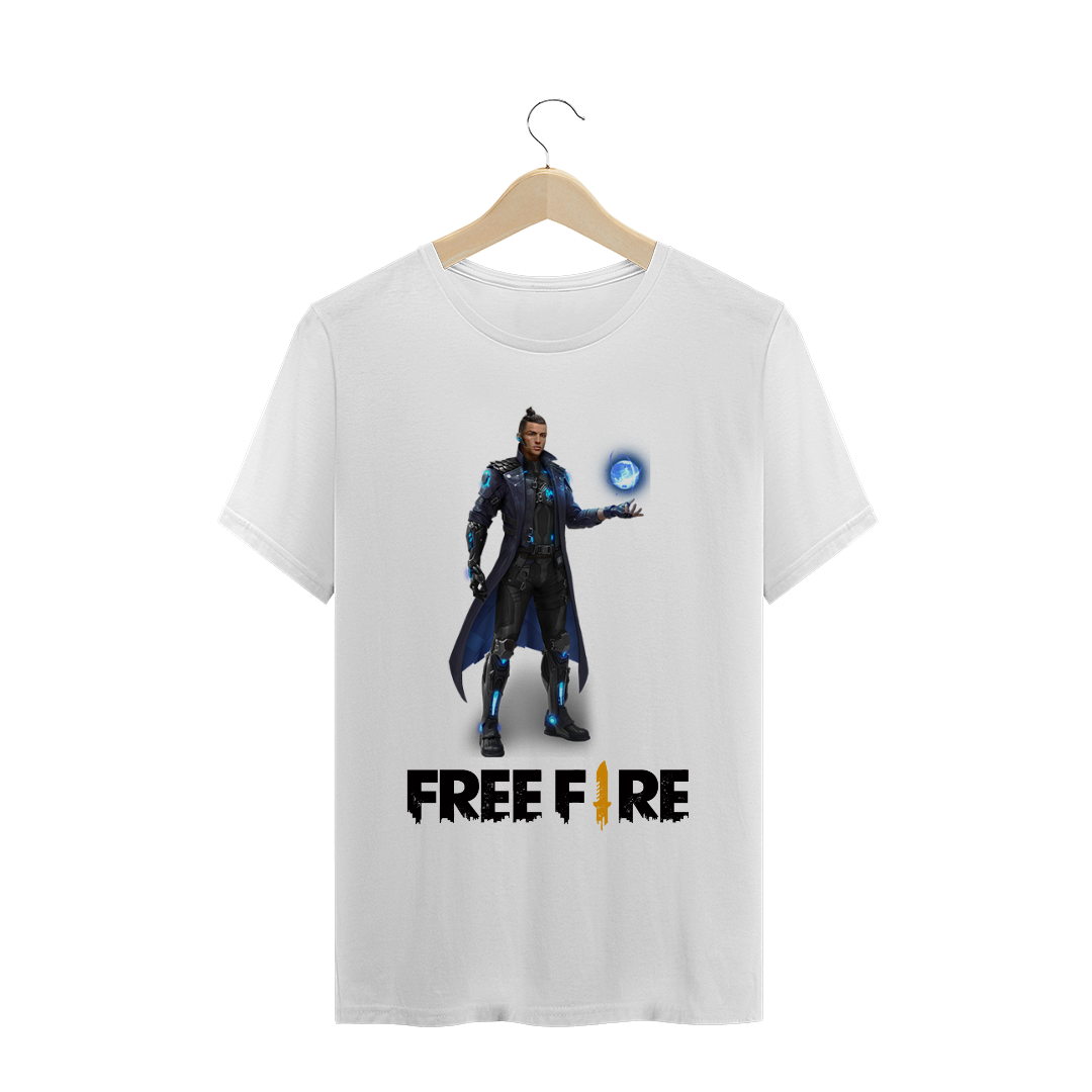 Nome do produto  FREE FIRE - Camiseta Quality - PERSONAGEM 14 - CR7