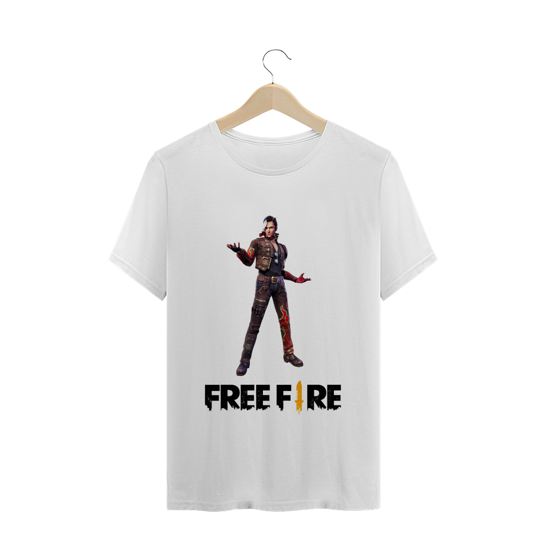 Nome do produto  FREE FIRE - Camiseta Quality - PERSONAGEM 15 - HAYATO