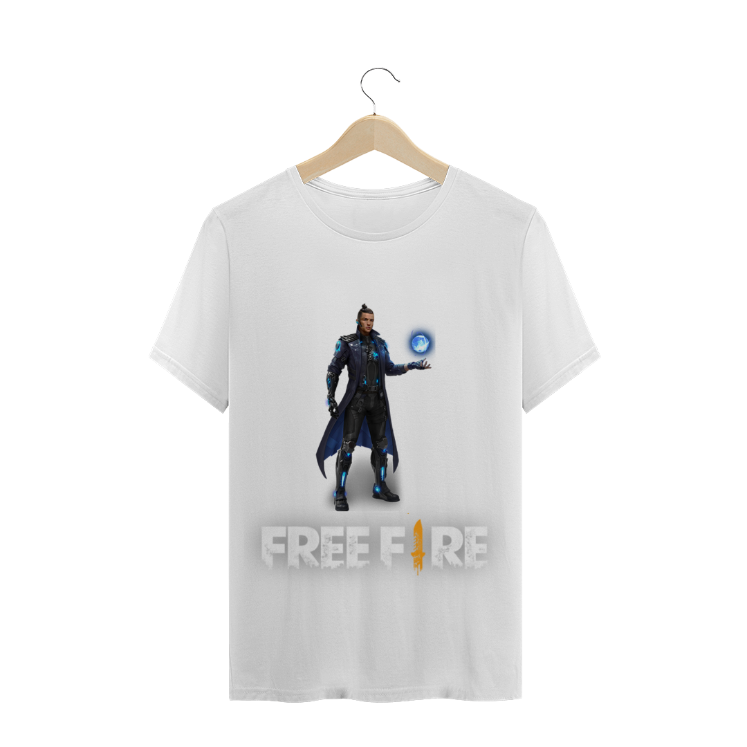Nome do produto  FREE FIRE - Camiseta Quality - PERSONAGEM 17 - CR7 W