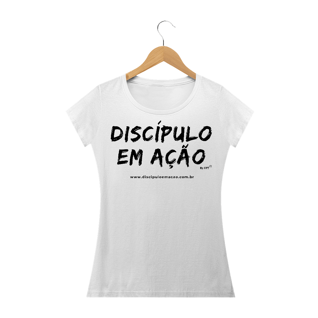 Nome do produto  Camiseta Baby Long Prime Discípulo em Ação