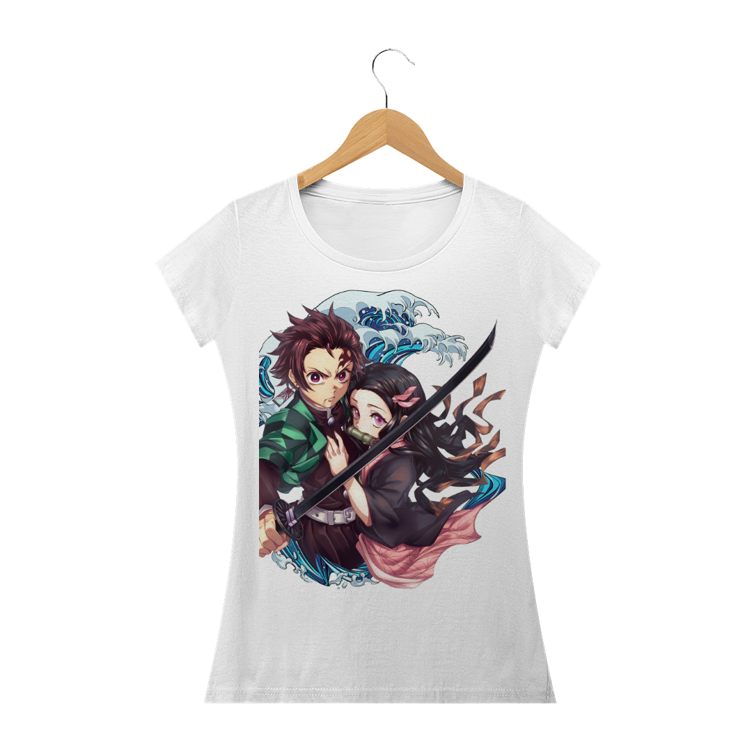 Nome do produto  Camiseta Kimetsu Feminina