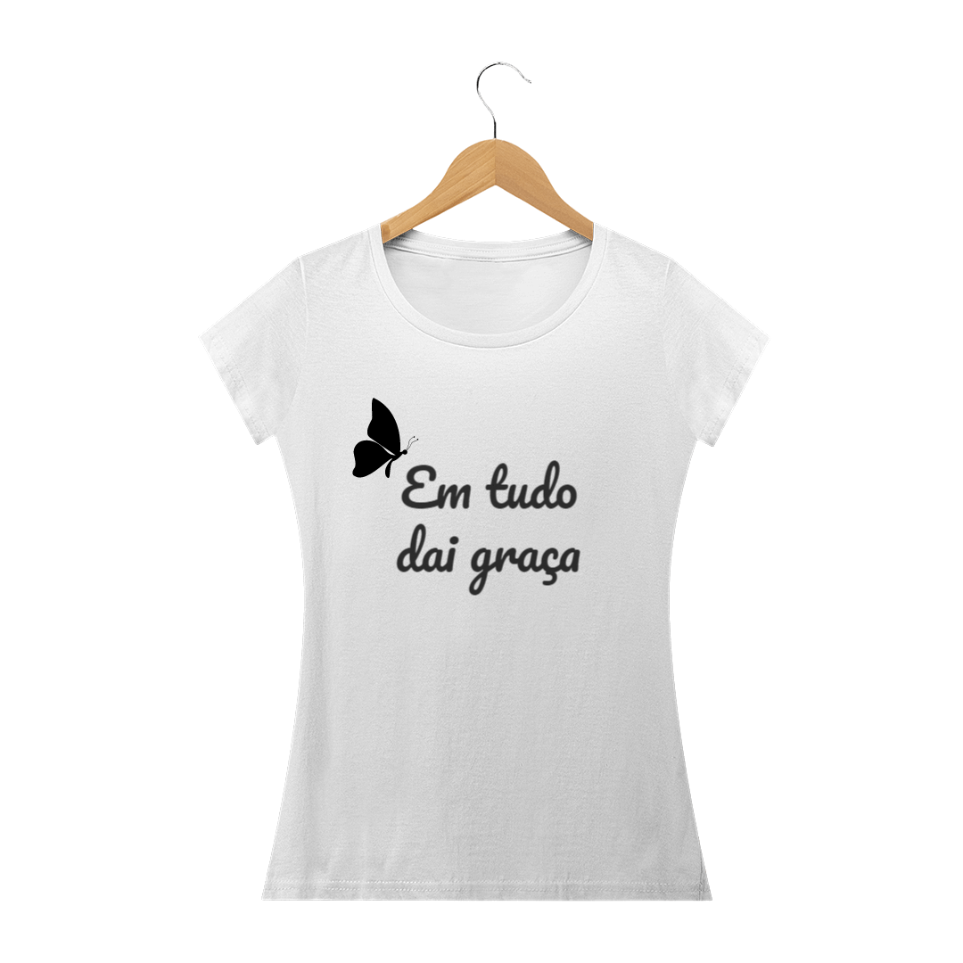 Nome do produto  camisa feminina gospel
