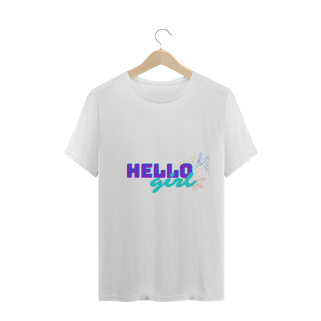 Nome do produto  camiseta Hello Girl