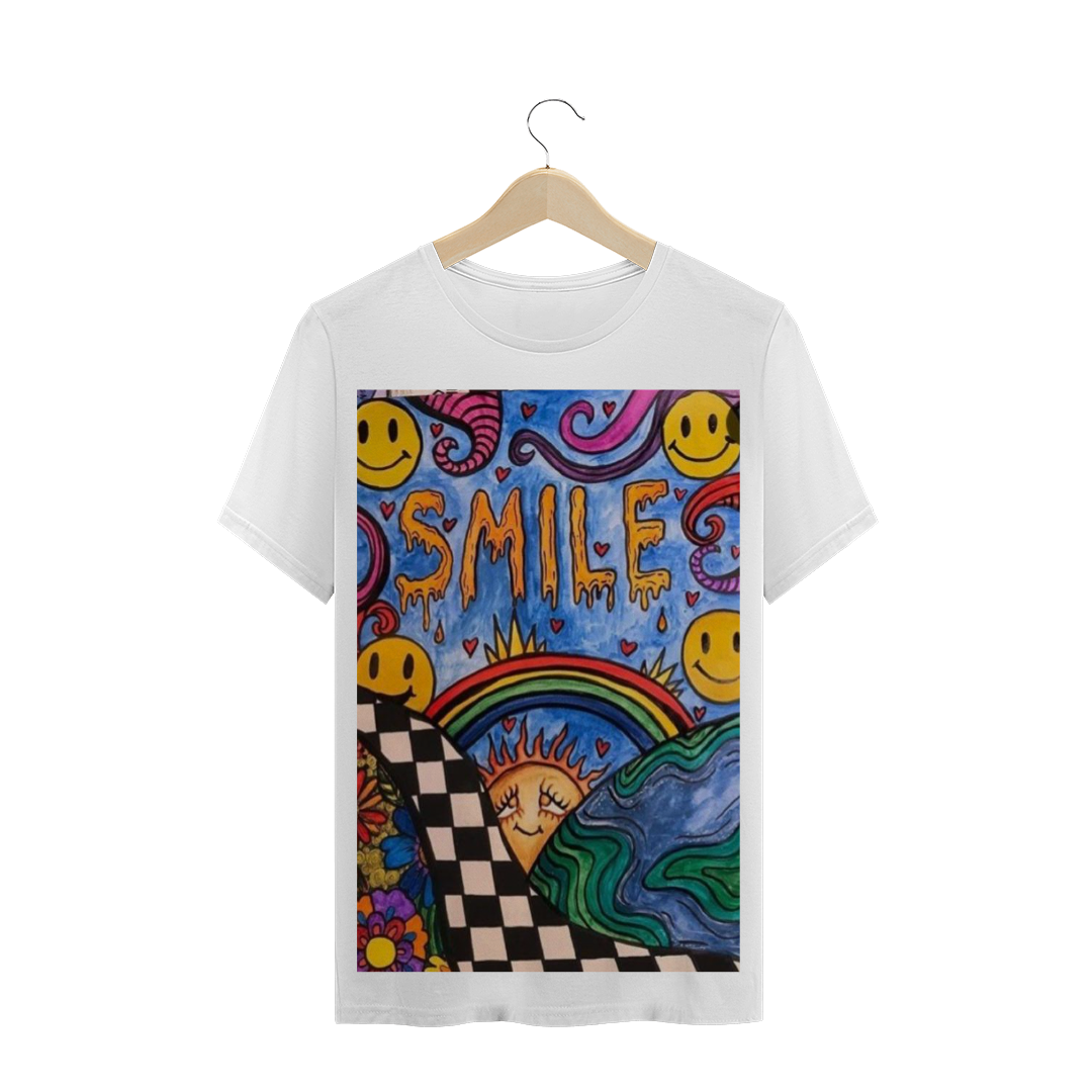 Nome do produto  Camiseta smile 