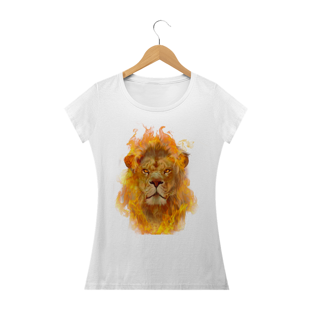 Nome do produto  Camiseta Baby Long Fire Lion