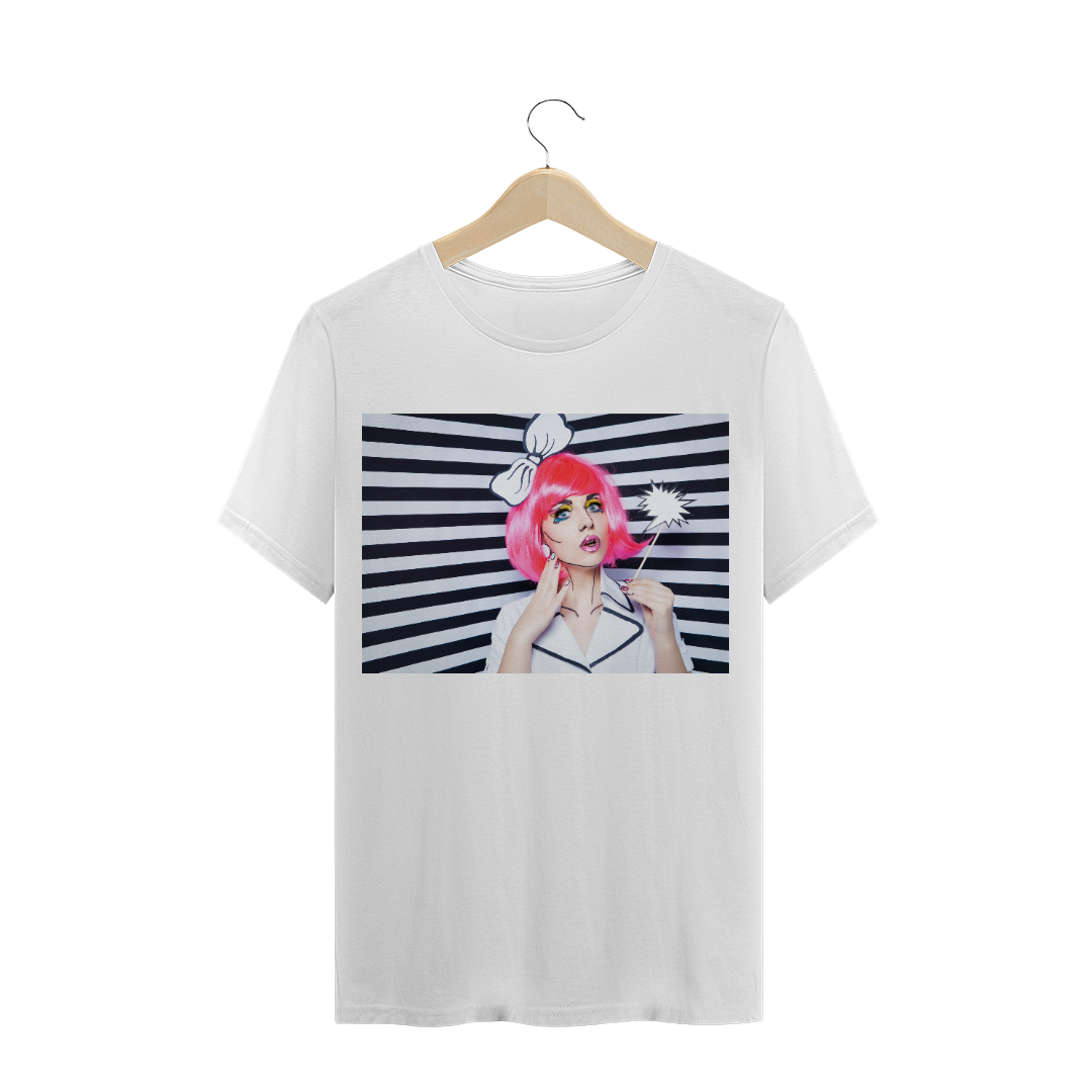 Nome do produto  Camiseta Pop Art