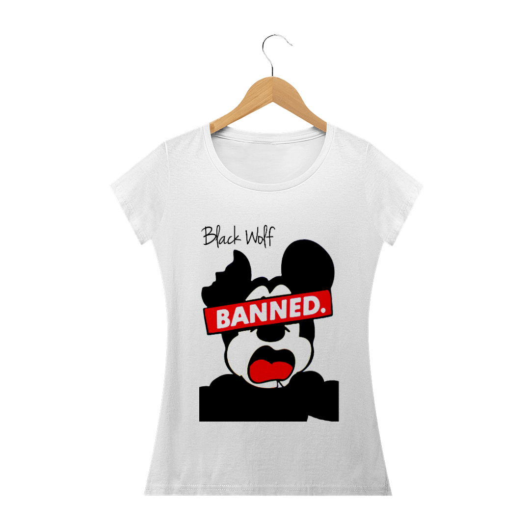 T-shirt Mickey Banned