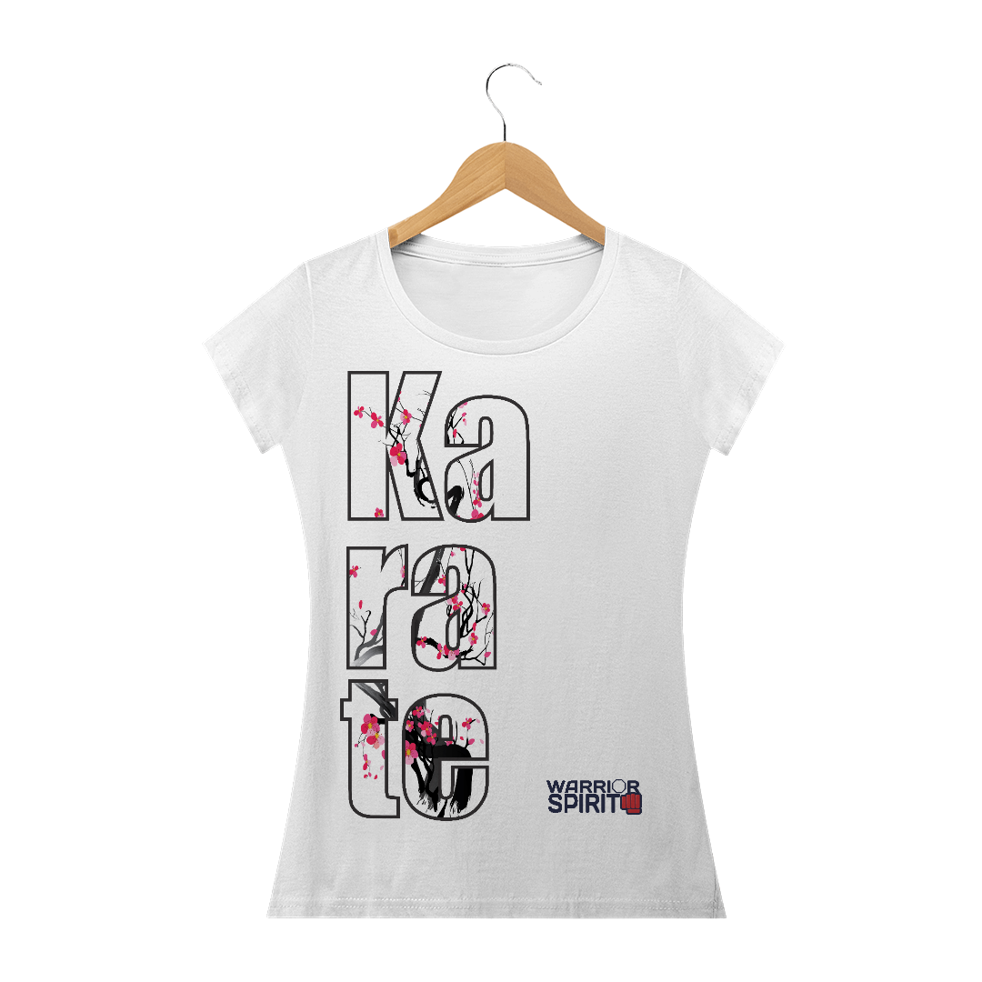 Nome do produto  Camisa Baby Look karate 1 - Premiun