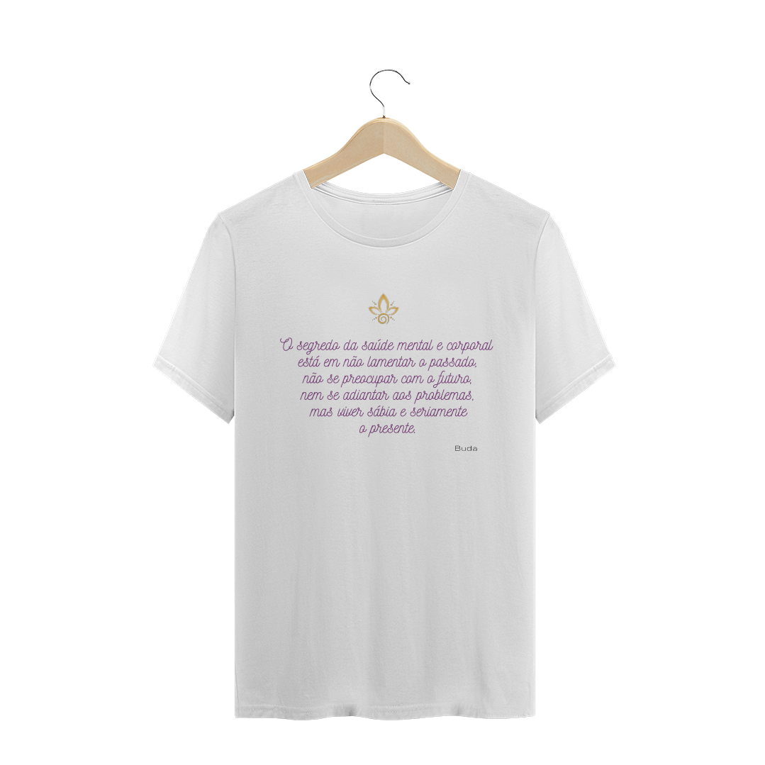 Nome do produto  Camiseta Nathalia Morgana Frase O segredo da saúde (Quality)
