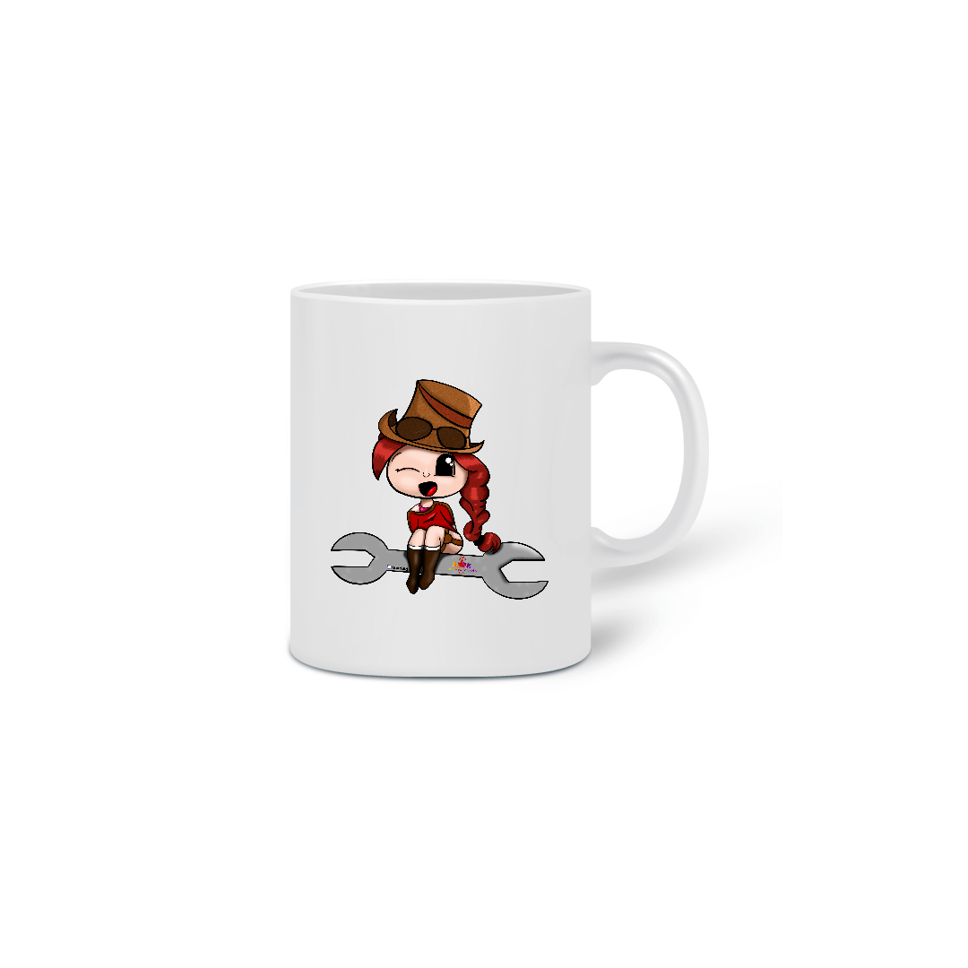 Nome do produto  Chibi Steampunk Mug