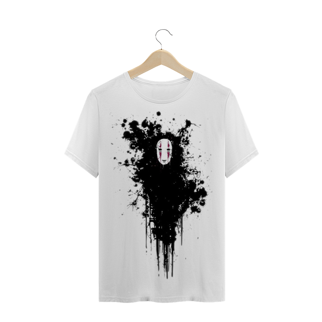 Nome do produto  T-Shirt No-Face/Kaonashi White (Viagem de Chihiro)