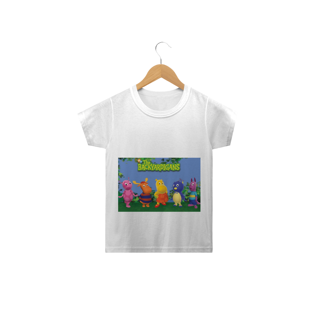 Nome do produto  Tuma dos backyardigans camiseta infantil unissex 