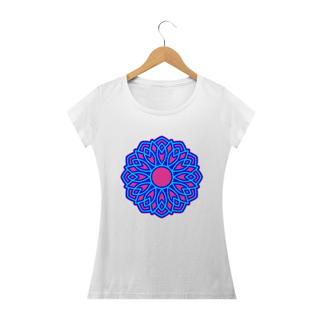 Nome do produto  Camiseta Mandala Baby long Quality