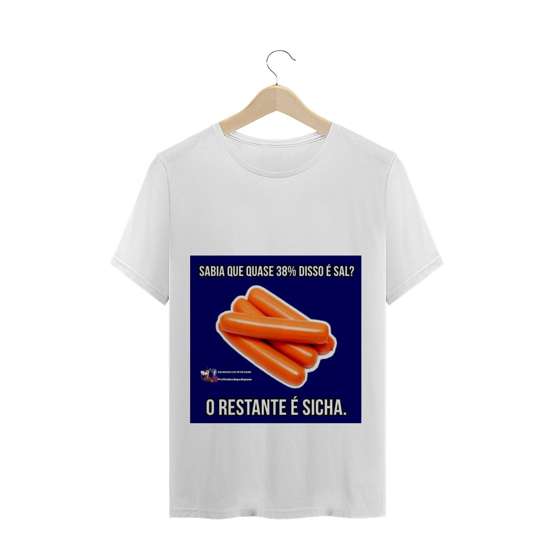 Nome do produto  Camiseta salsicha masculina 