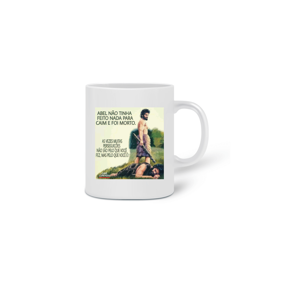 Nome do produto  Caneca Caim e Abel 