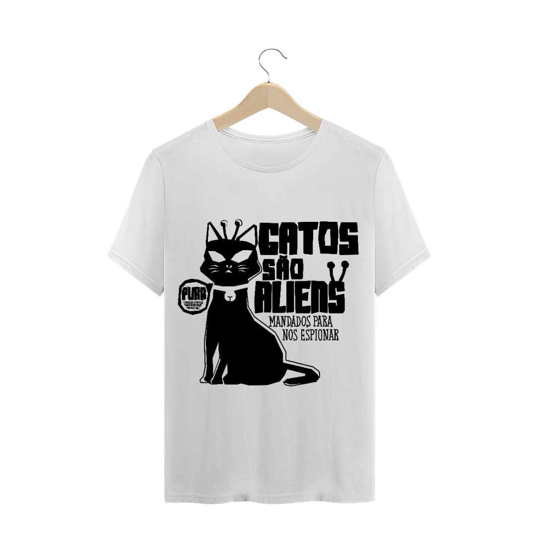 Camiseta Gatos são aliens (gatos)