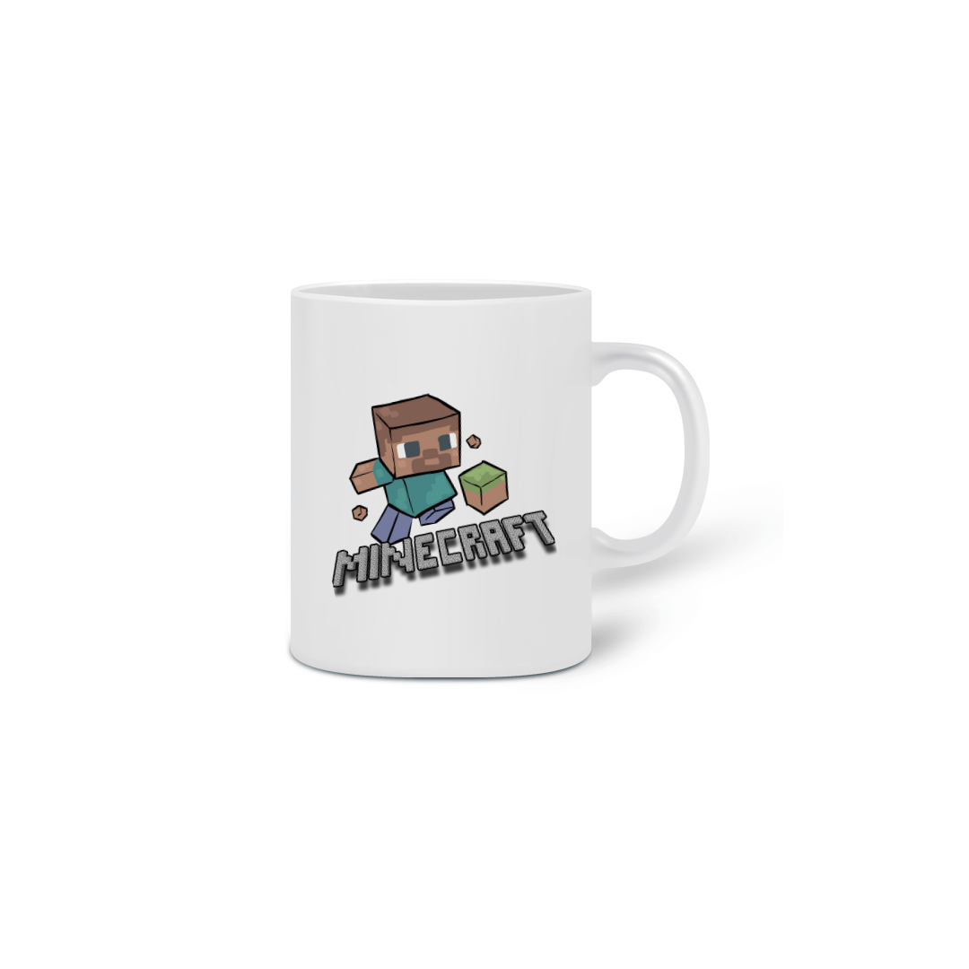 Nome do produto  CANECA PERSONALIZADA MINECRAFT (COR-BRANCO)