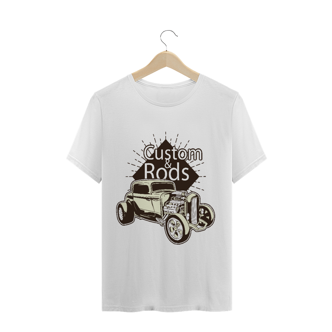 Nome do produto  Camiseta Custom & Rods (carros)