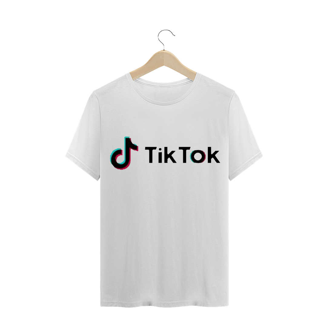 Nome do produto: Camisa do tik tok branco.preto.azul escuro,azul,amarelo,verde,laranja,vernelho