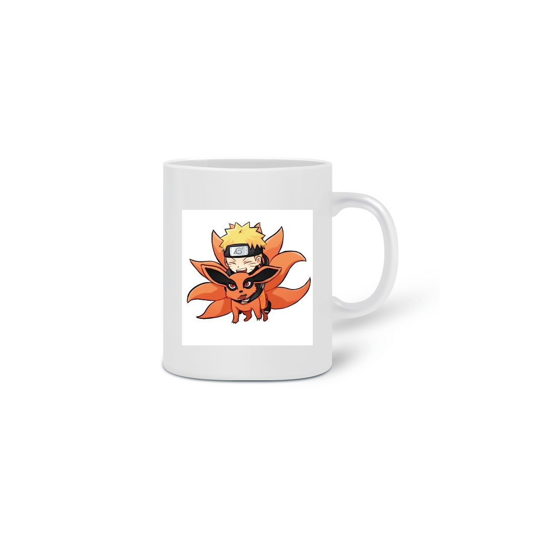 Nome do produto  Caneca Naruto & Kurama