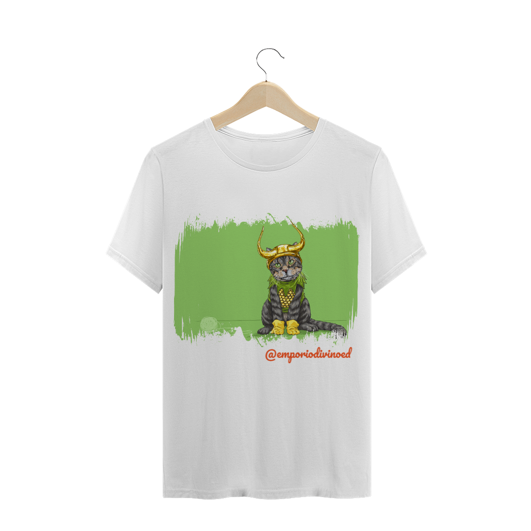 Nome do produto  T-SHIRT QUALITY 'LOKI CAT'