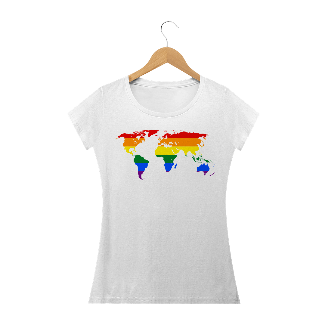 Nome do produto: Camisa Mapa Mundi