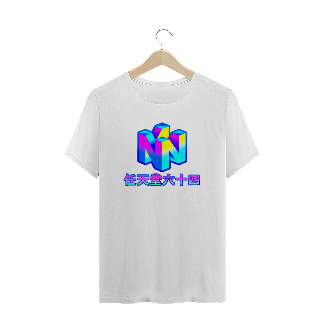 Nome do produto  Camiseta T-Shirt Nintendo Retro Tipografia Japones Branca