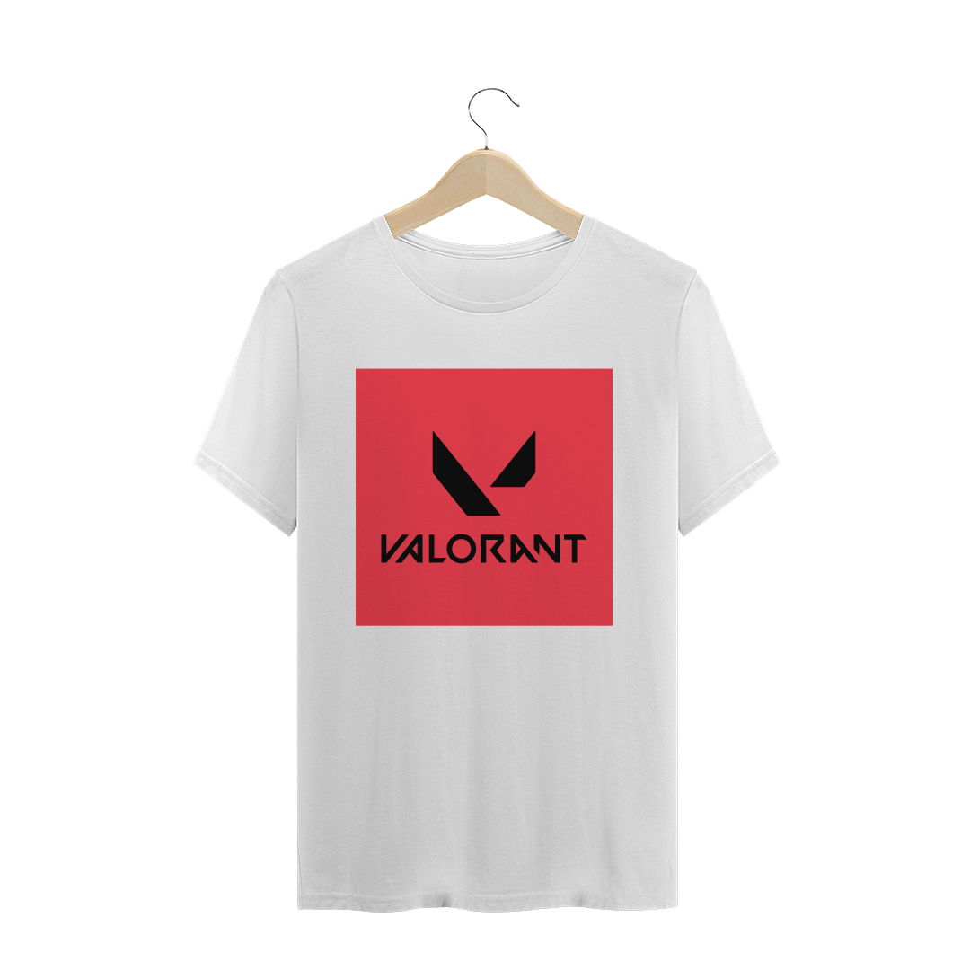 Nome do produto  Camiseta Valorant vermelho