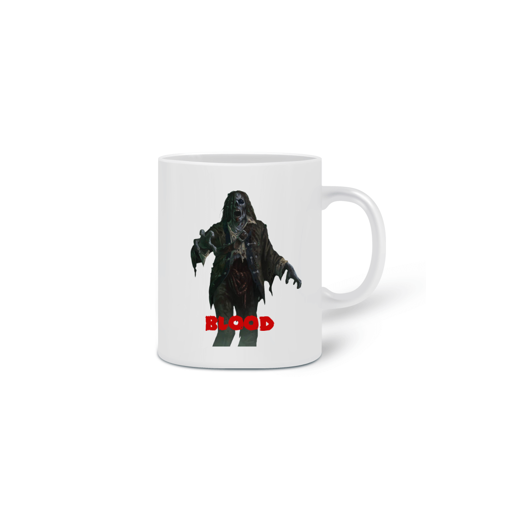 Nome do produto  Zumbi Blood Caneca