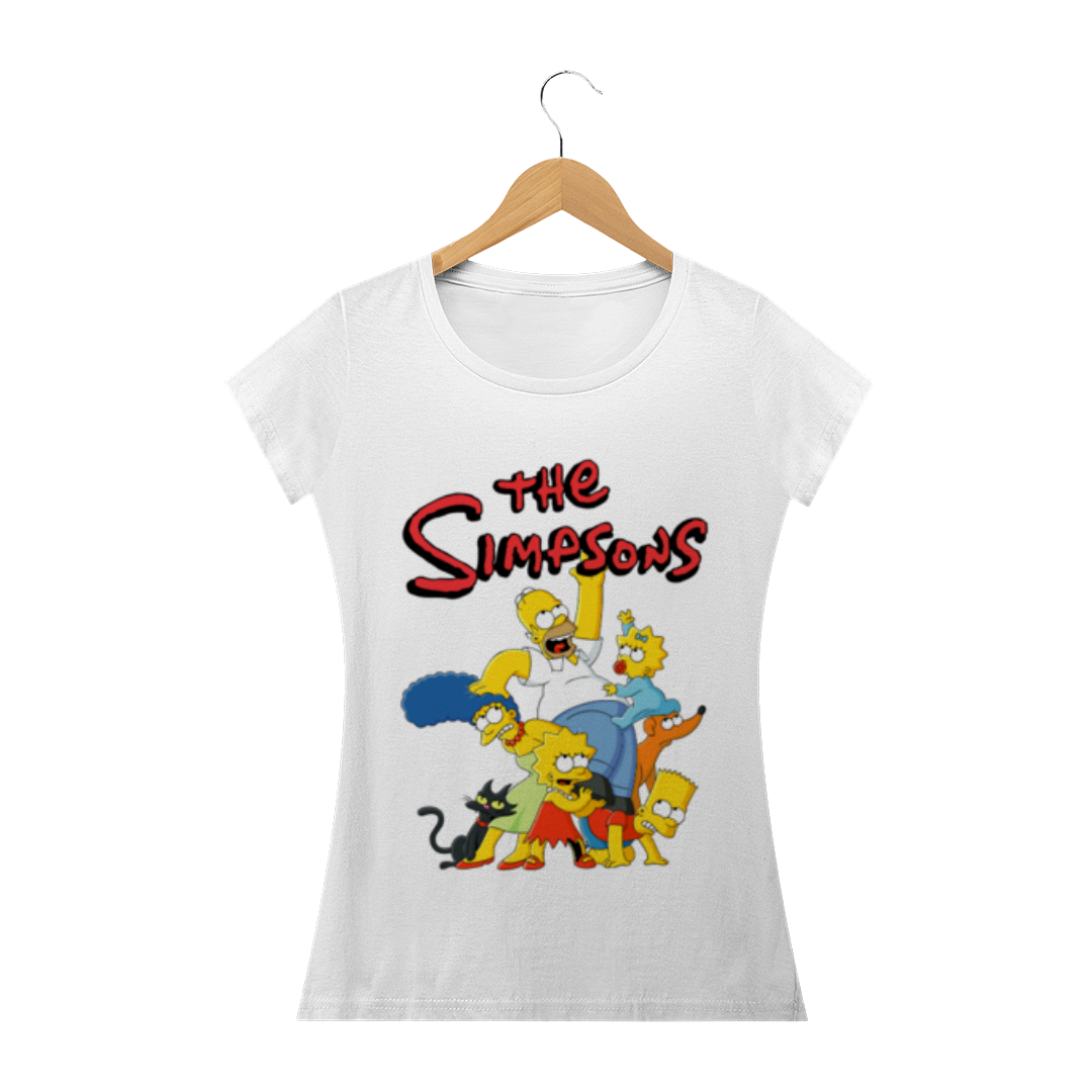 Nome do produto  Camiseta dos Simpsons feminina