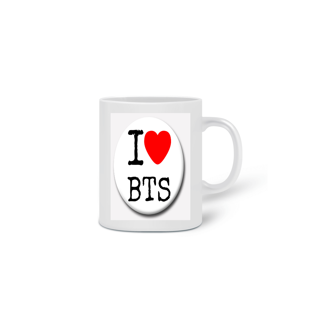 Nome do produto: Caneca Y LOVE YOU BTS