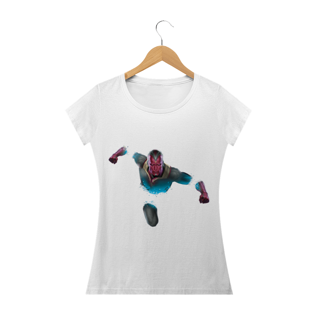 Nome do produto  Camisa Visão Marvel Feminina