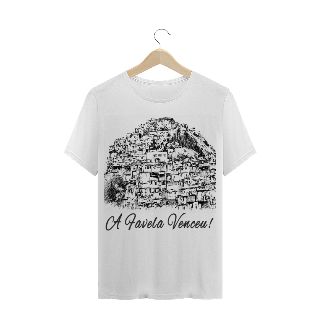 Nome do produto  Camiseta A Favela Venceu