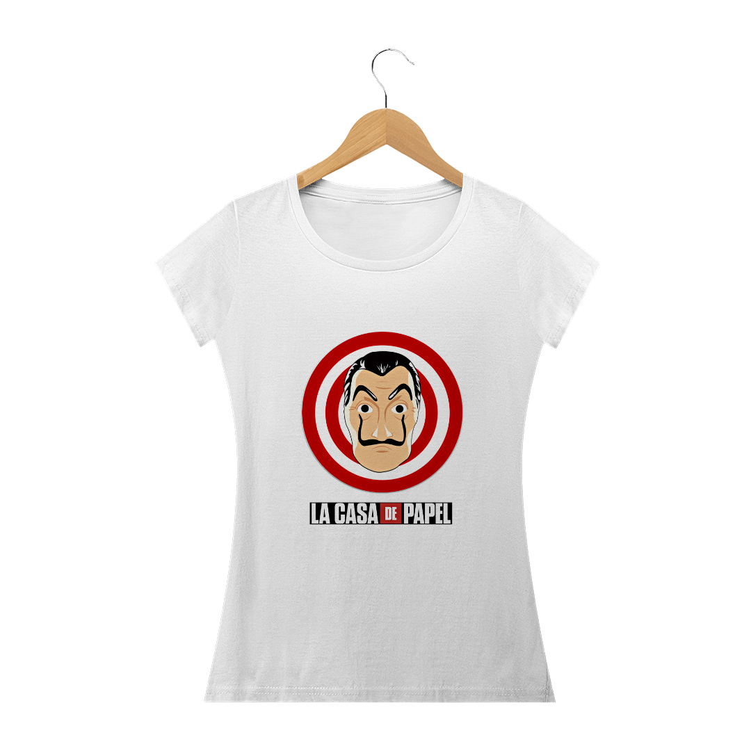 Nome do produto  Baby look la casa de papel