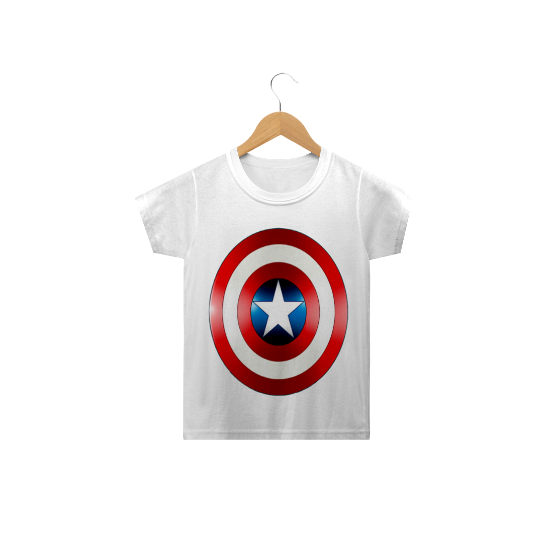 Nome do produto  camiseta infantil capitão América