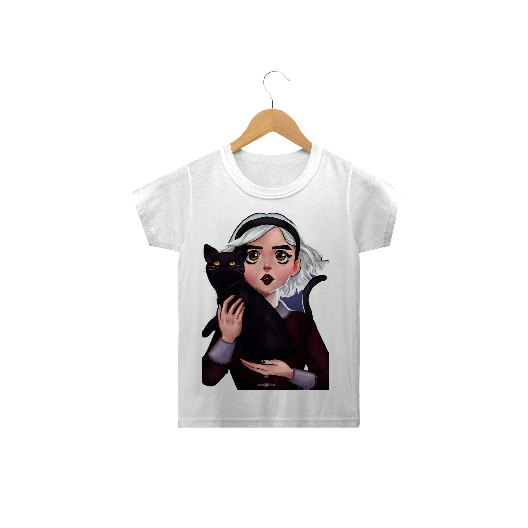 Nome do produto  camiseta infantil challenge adventures of sabrina