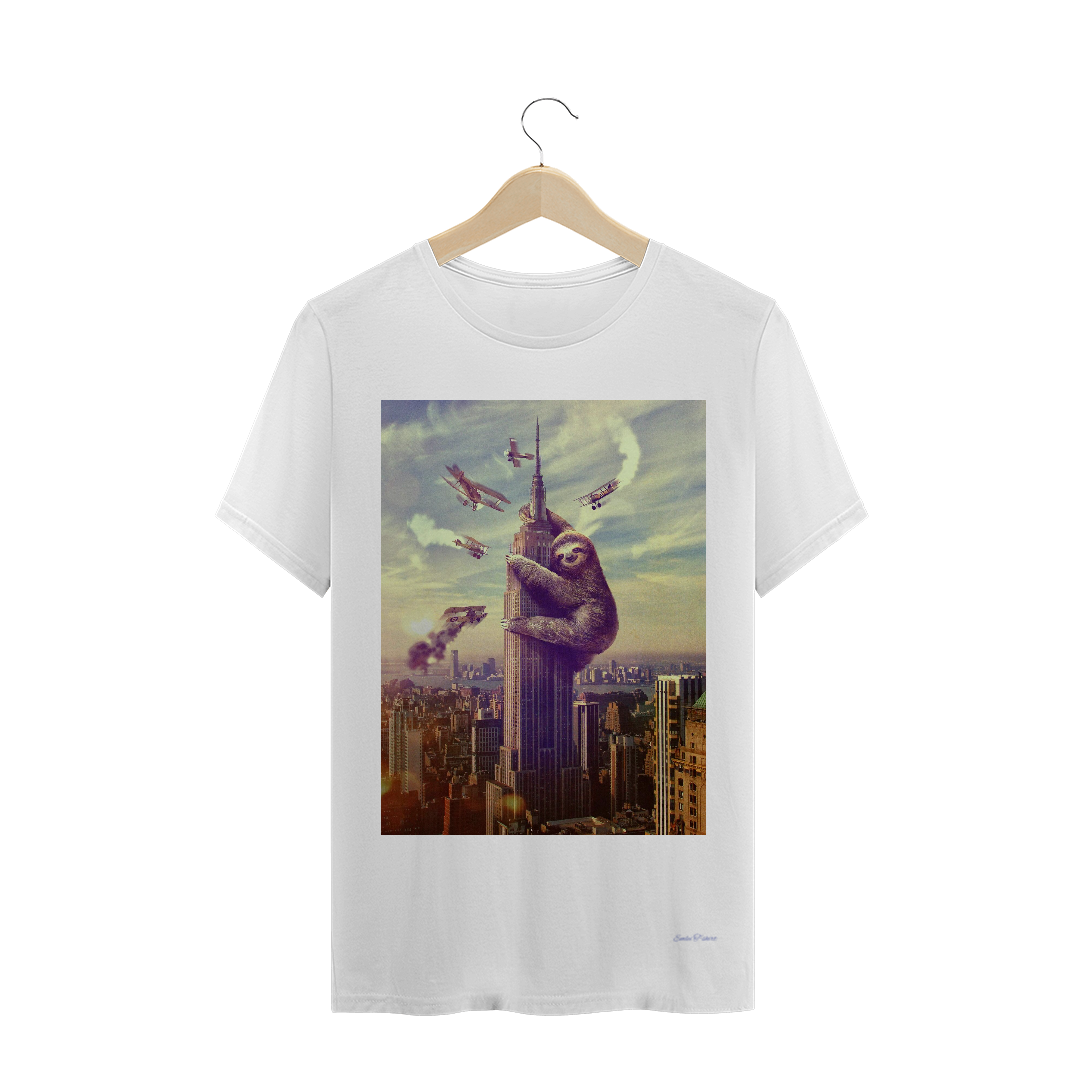 Nome do produto  Camiseta Preguiça no Predio