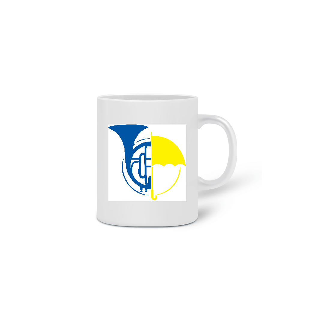 Nome do produto  Caneca personalizada trompa azul e guarda chuva amarelo how i met your a mother