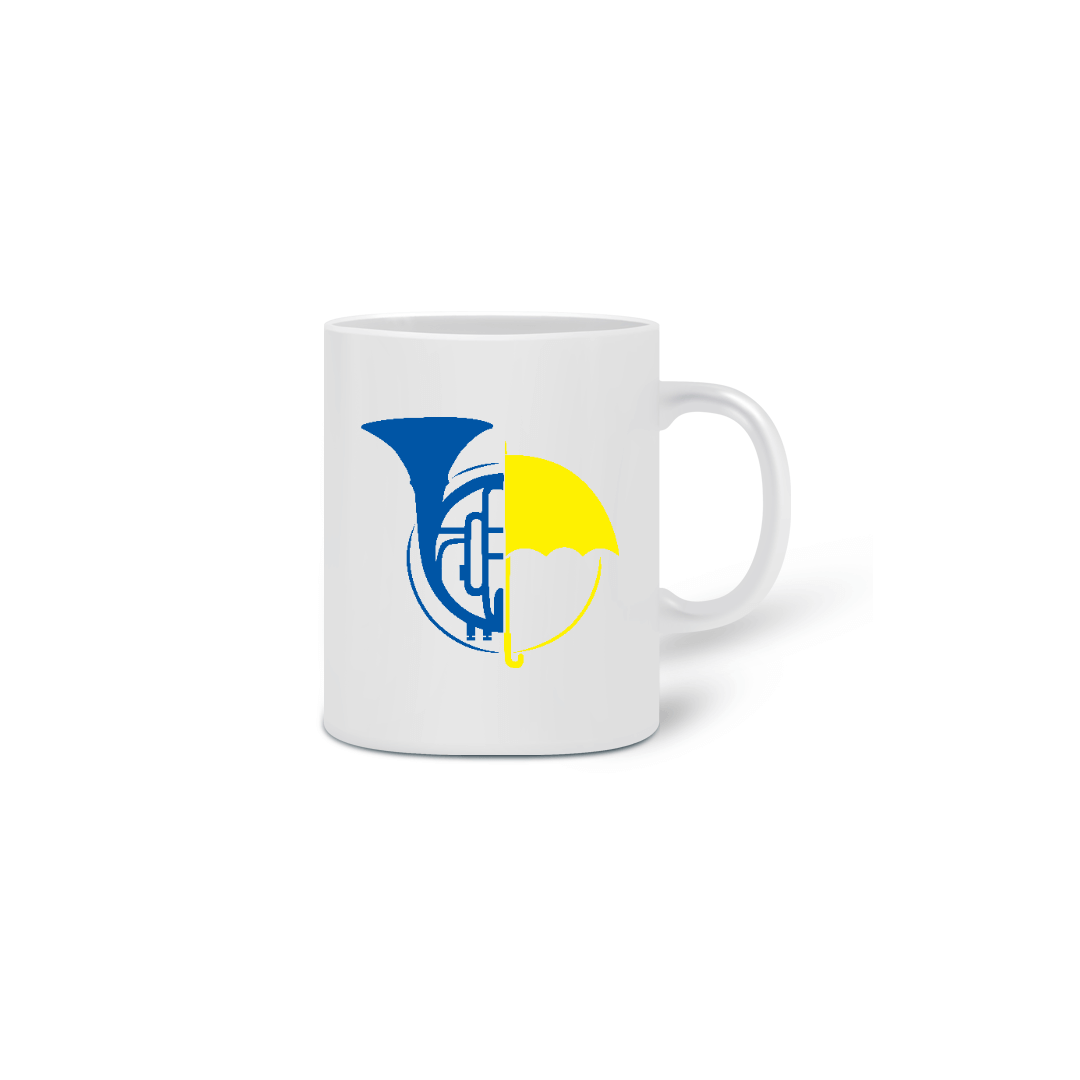 Nome do produto  Caneca personalizada trompa azul e guarda chuva amarelo how i met your a mother