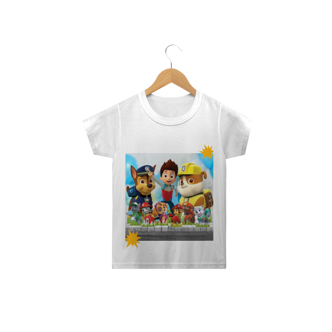 Nome do produto: Camisa Patrulha canina