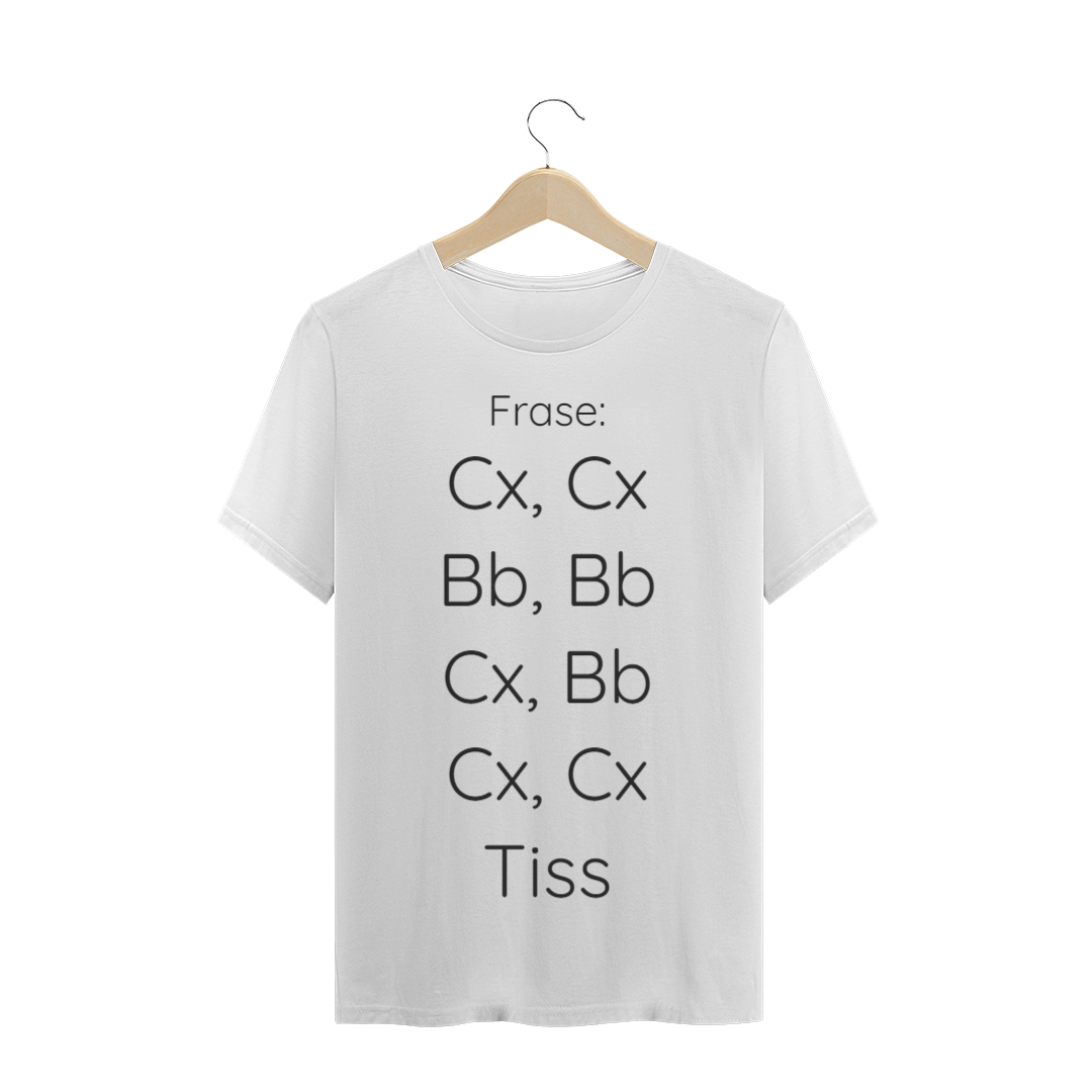 Nome do produto  Frase de Batera - Frase Linear - Escrita Preta