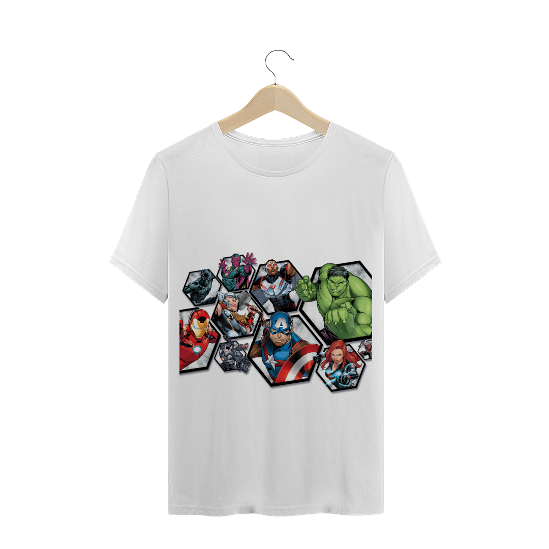 Nome do produto  Camisa Vingadores HQ Masculina