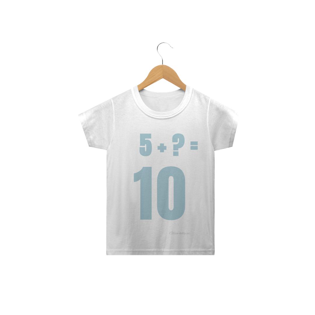 Nome do produto  Camiseta Infantil 10
