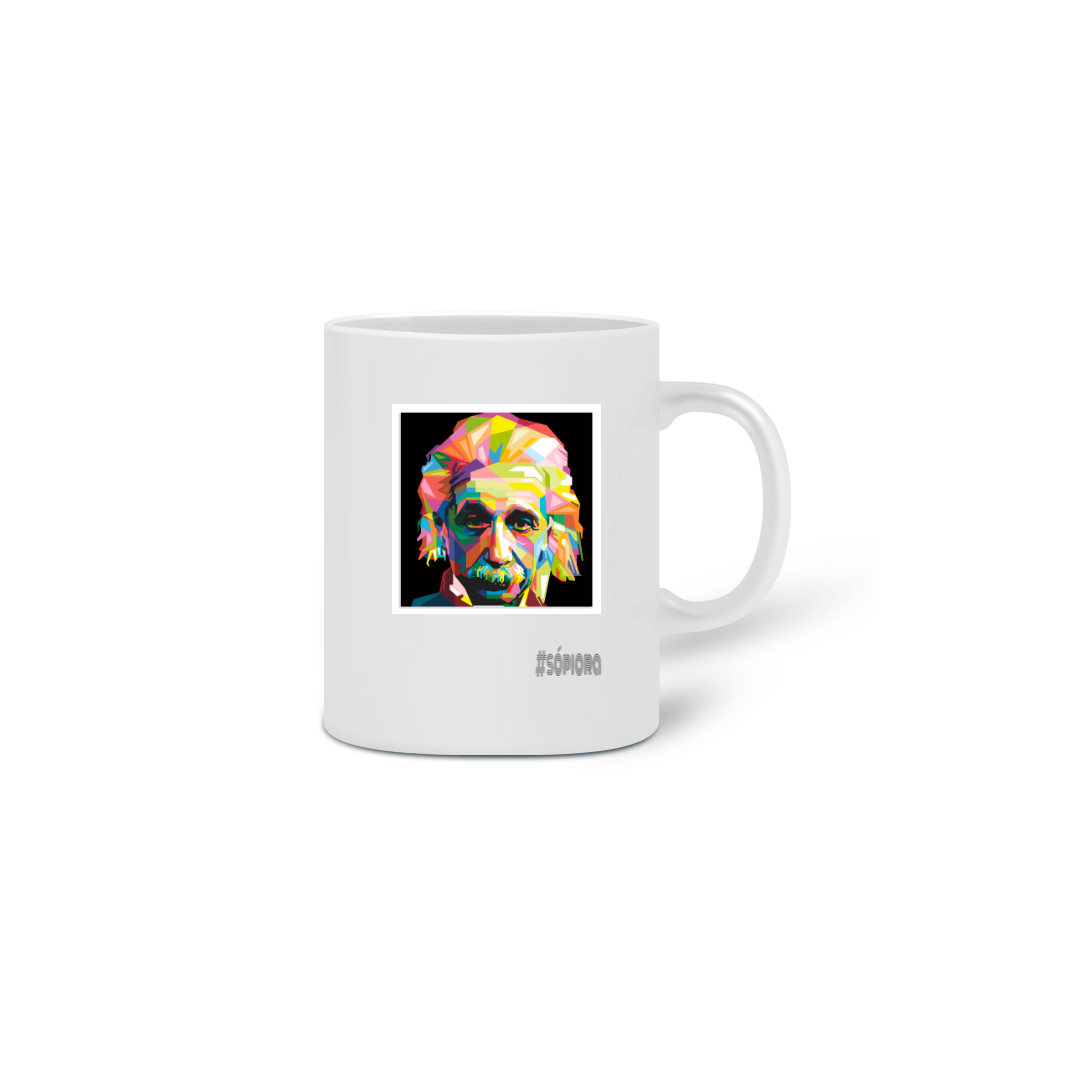 Nome do produto  caneca albert einstein - #sópiora