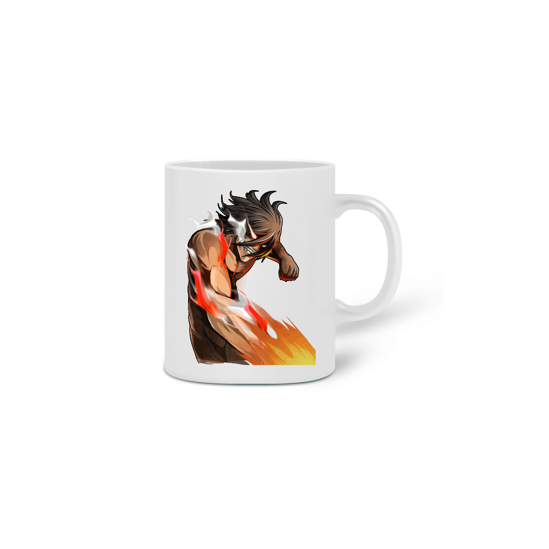 Nome do produto  Caneca Atck on Titan Eren