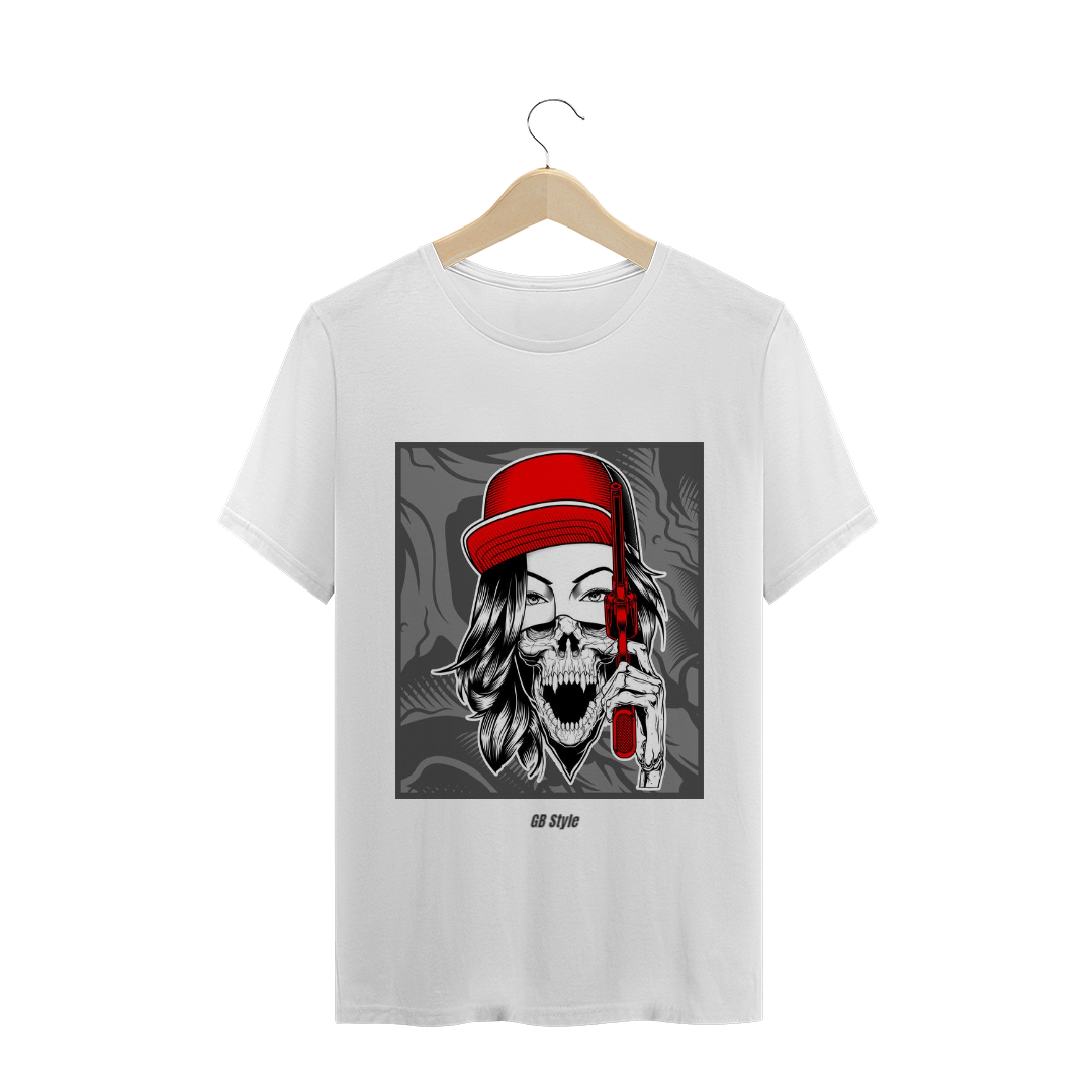 Nome do produto  Camisa caveira fem.