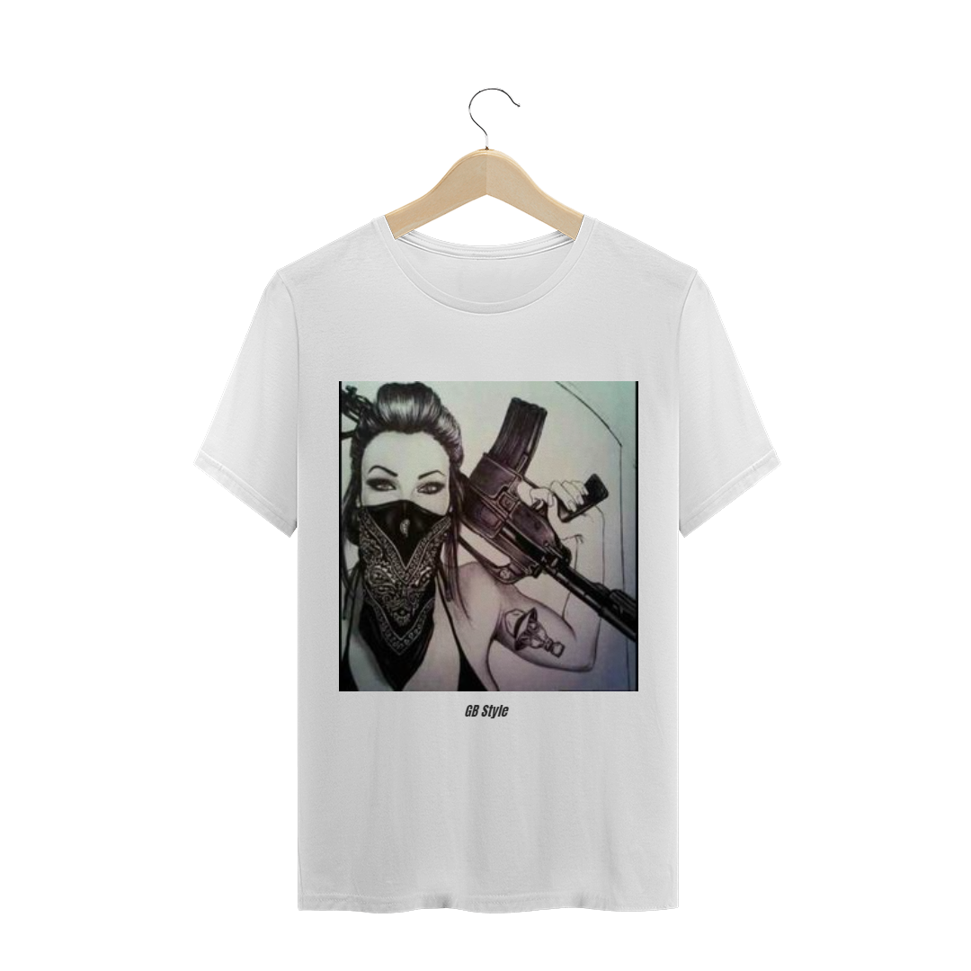 Nome do produto  Camisa estampa armada