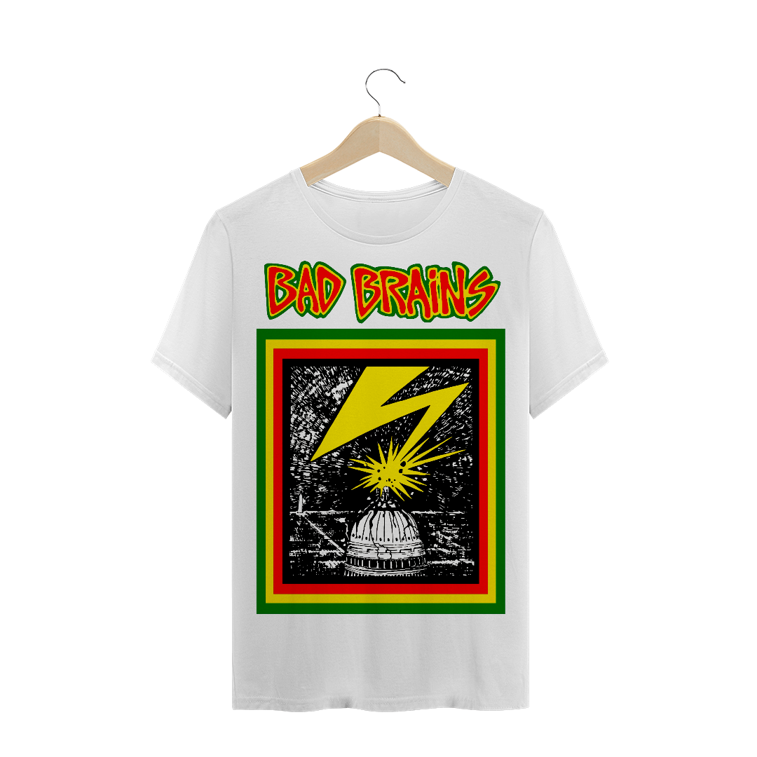 Nome do produto  Camiseta Bad Brains (branca)
