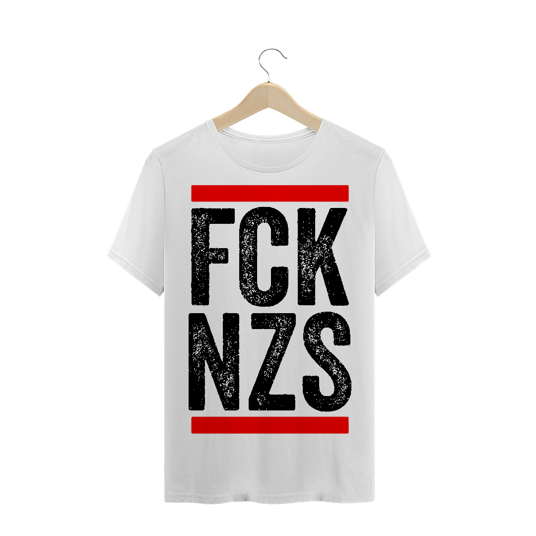 Nome do produto  Camiseta FCK NZS (branca)