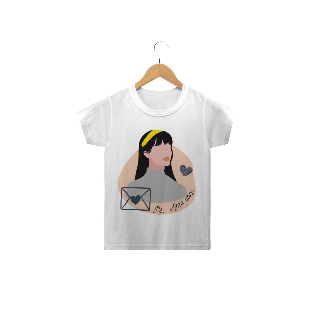 Nome do produto  Camisa infantil Lara Jean